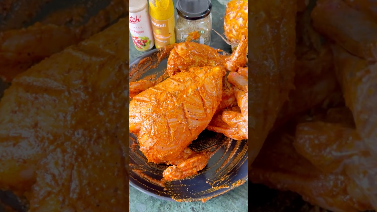 Whole-chicken roast 🍗 on his demand 💕