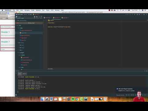 Ionic intro | S02E23 | Build static nav bar