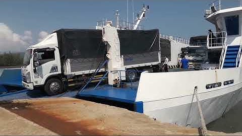 Ký sự cạn cảnh phà cao tốc cập bến bãi vòng phú quốc