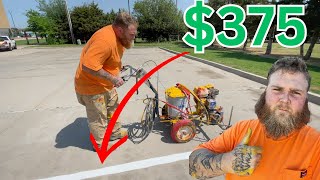 Whats A Good Minimum Mobilization Charge For Parking Lot Striping Jobs?