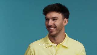 Meet Pierre Gasly, the new Lacoste ambassador.