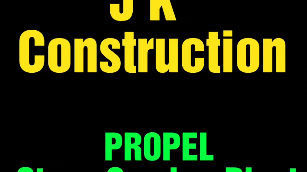PROPEL - J K Construction World Class Sand Plant #Xonbary #Stone Crusher Plant at Best Price