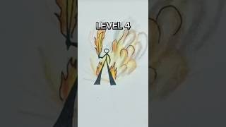 drawing stickman from level 1 to 8 😮 #drawing #art #stickman #stickmandrawing #1jhonta #drawing