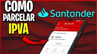 Como Pagar o IPVA e Licenciamento no APP do Santander - DETRAN SP screenshot 2