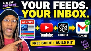 Build AI News & YouTube Briefs with Gmail + Codex | No Postfix