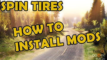 Spin Tires|How to install mods (Tutorial)