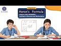 Heron's formula class 9 maths