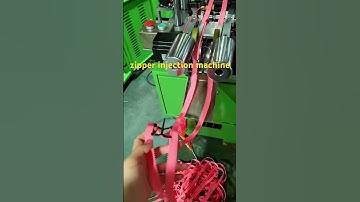 zipper injection machine #zippermachine #zippermakingmachine