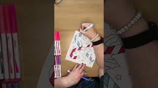 Candy canes coloring page
