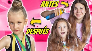 Transformo a mi Hermanita con Peinados para Gimnasia y Cole y pasa esto! 🤸🏻‍♀️ Daniela Golubeva