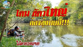 EP92 ตกปลาหมายธรรมชาติ ตกชิงหลิวคลองสาขาแม่น้ำป่าสัก จ.ลพบุรี "บุกป่ามาโดนสัตว์ประหลาด" #งัดๆ #เย่อๆ