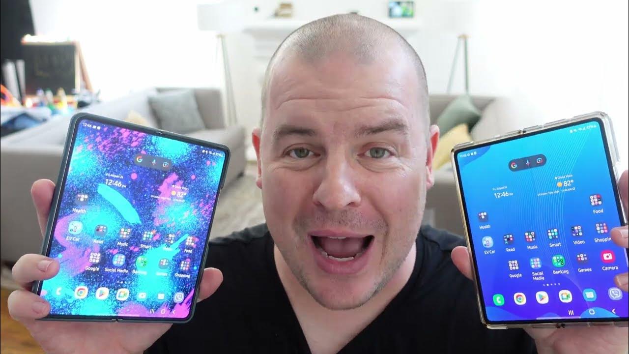Galaxy Z Fold 4 vs Galaxy Z Fold 3 Maybe Don't Upgrade YouTube