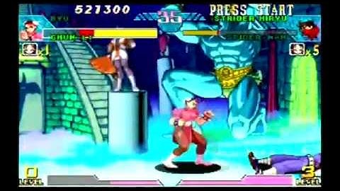 Marvel vs Capcom - Ryu & Chun-Li Playthrough Part 2/3