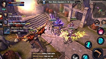 Best MMORPG GAME Like Diablo Blade Reborn - Forge Your Dest Android ios Gameplay