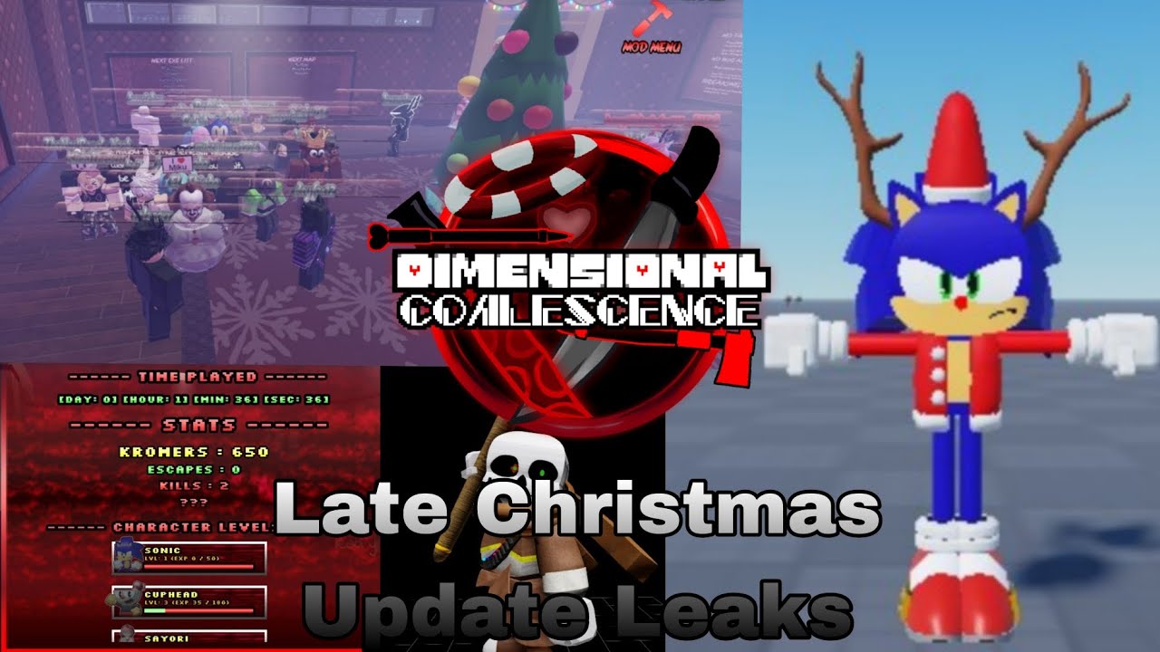 Everything coming in The Late Christmas Update | Dimensional Coalescence 1.0 Prototype Leaks