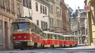 Straßenbahn Halle/Saale Oldtimerverkehr 2006