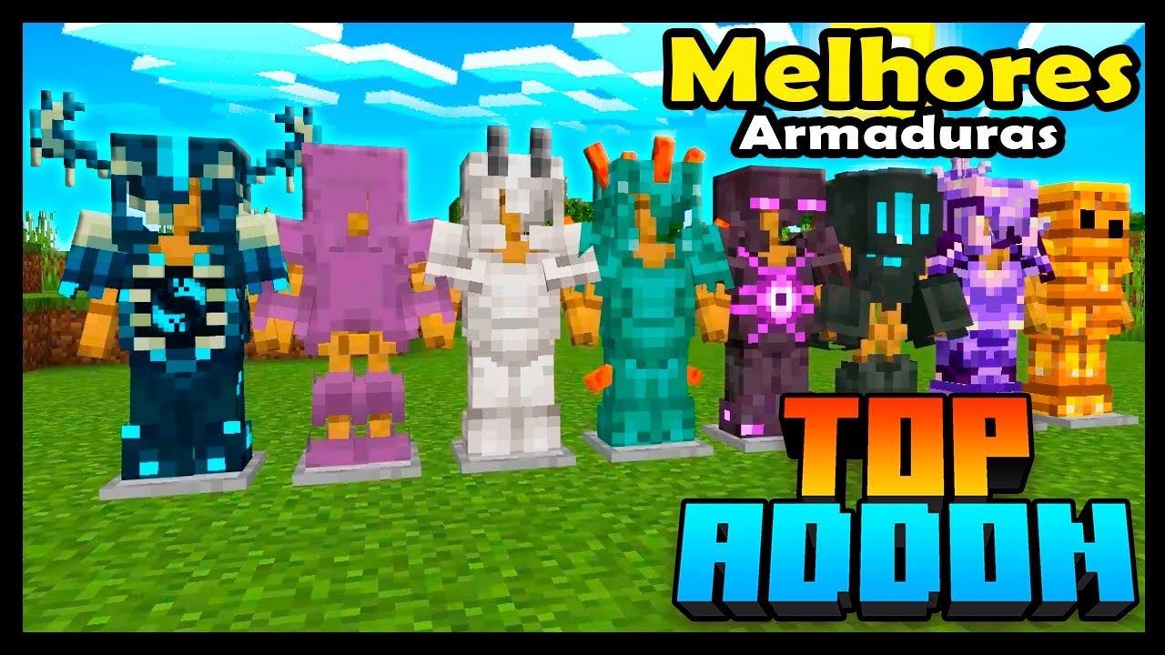 Minecraft Armaduras E Ferramentas De Bedrock Badrock Melhores Addons