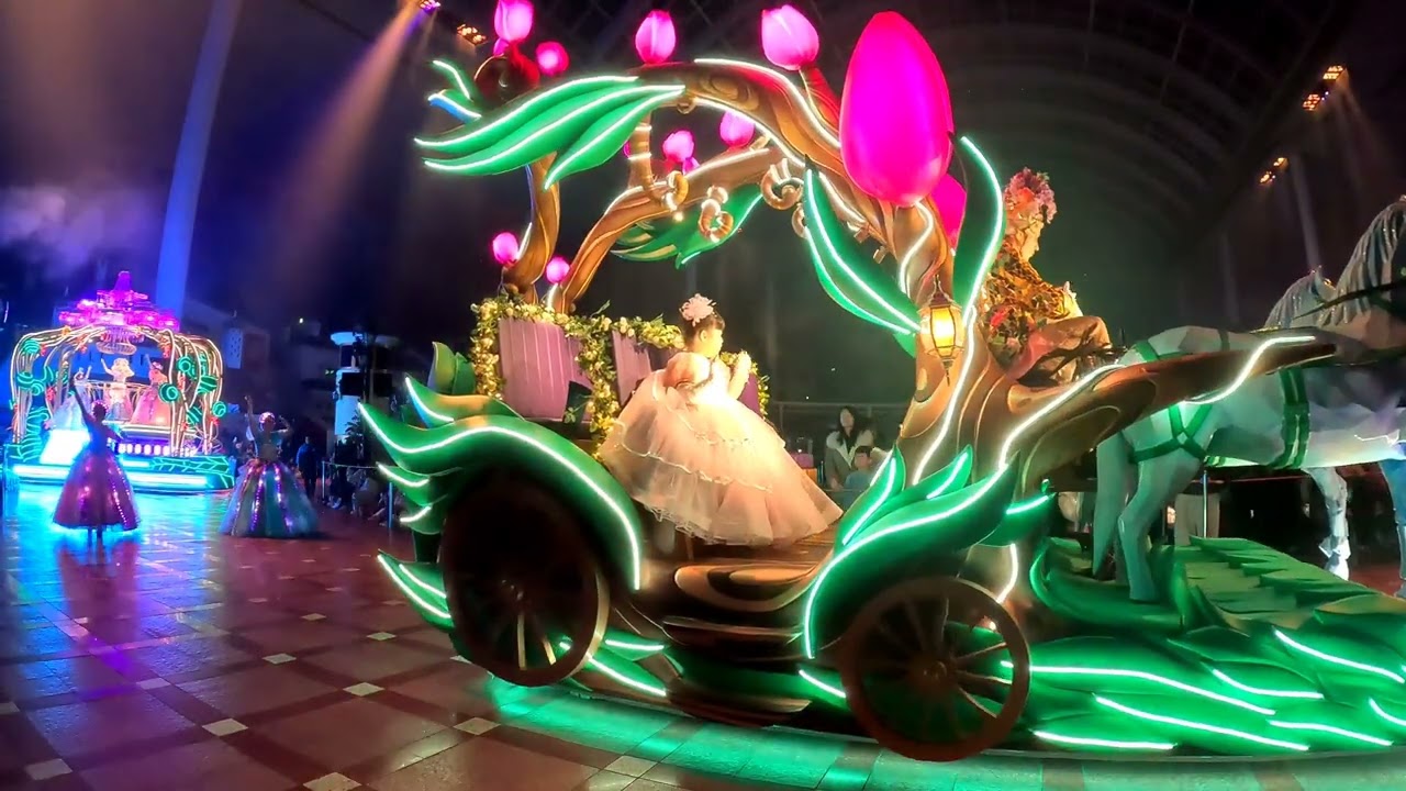 [4K] 롯데월드 어드벤처 월드오브 라이트 플영상 2026년2월4일 8시00분