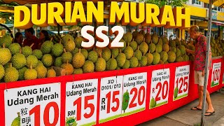 Gila Durian murah ss2! Musangking! Udang Merah