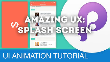 Splash Screen Transition • UI/UX Animations with Principle & Sketch (Tutorial)