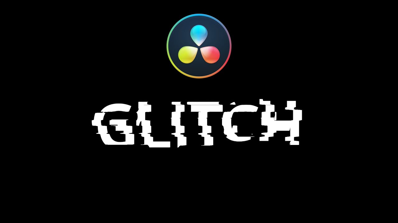 davinci resolve glitch effect free