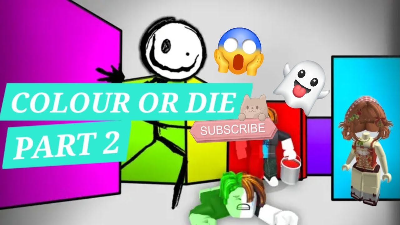 COLOUR OR DIE ,ROBLOX, GAME PLAY. - YouTube