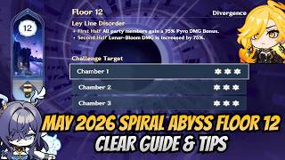 May 2026 Spiral Abyss Floor 12 Clear Guide | Genshin Impact
