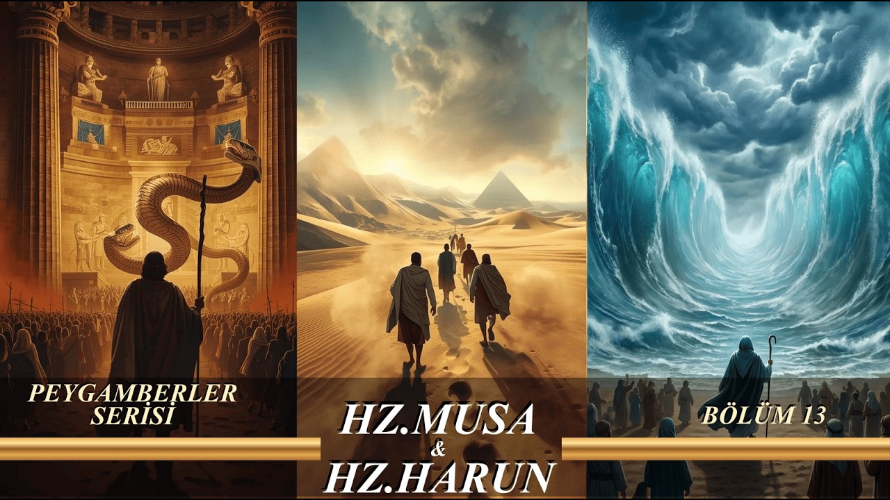Hz. Musa ve Hz. Harun as. Zulme ve Firavun’a Karşı Kızıldeniz’den Tevhide