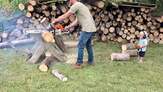 Our chainsaw collection | Testing each of them!