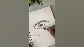 Realistic Eye Drawing 👁️#shortsfeed #shortsvideo #drawing #tutorialtamil #eyedrawing