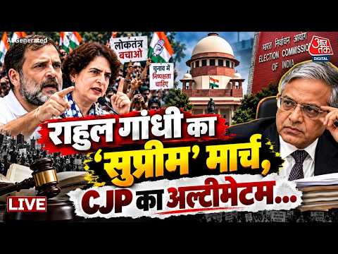 INDIA Bloc Protest Live Updates: INDIA Bloc's 'Supreme' March, CJP Ultimatum | Rahul Gandhi