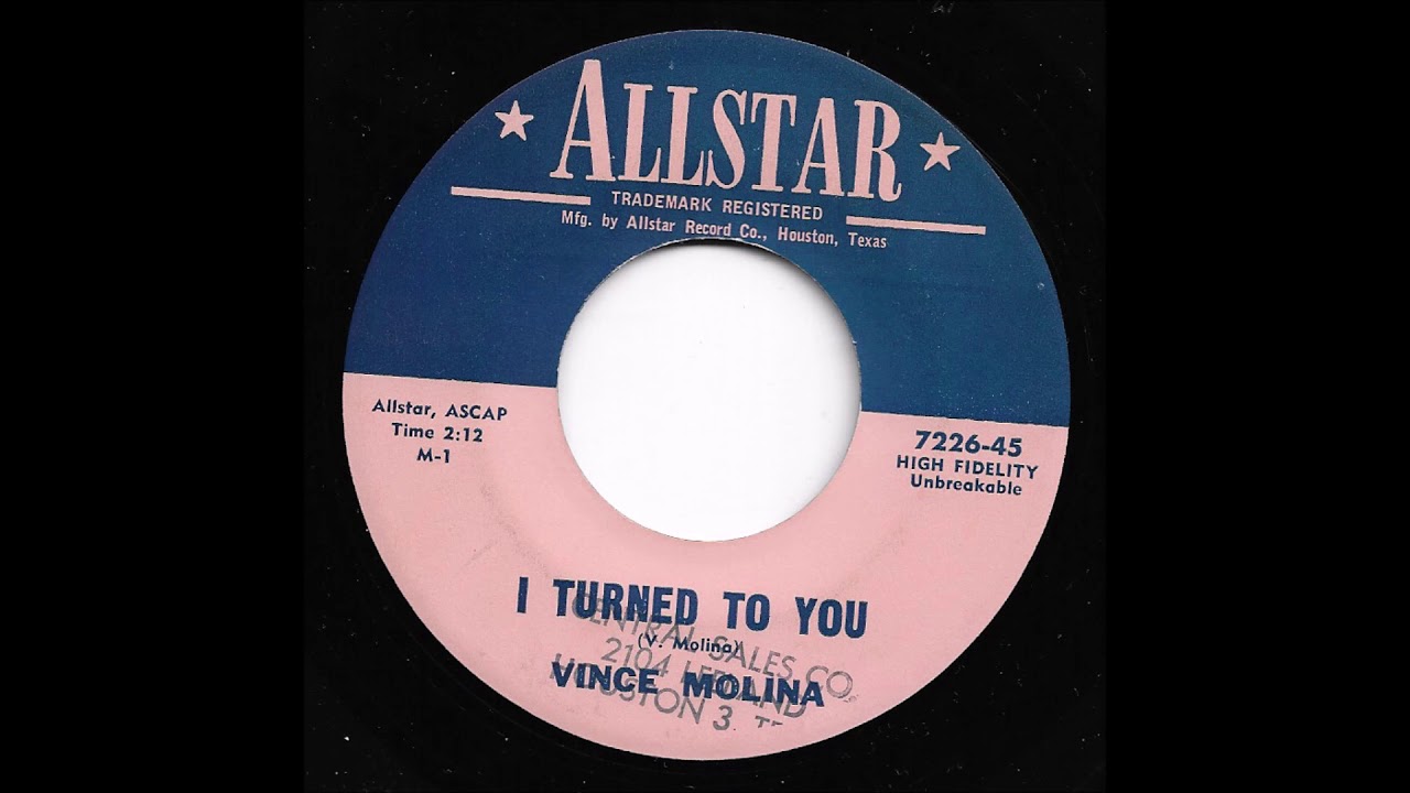 Vince Molina - I Turned To You