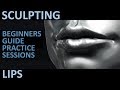 Sculpting for Beginners | How to Sculpt Lips | Blender 2.8