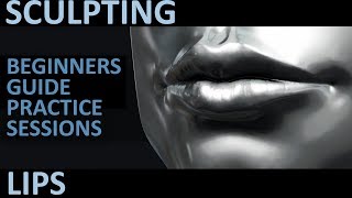 Sculpting for Beginners | How to Sculpt Lips | Blender 2.8