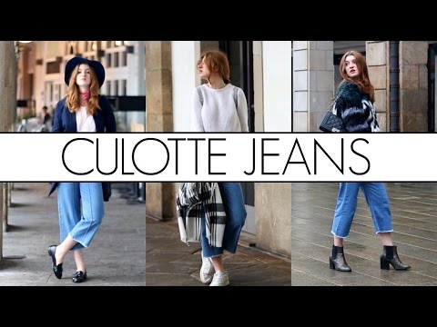 1 PRENDA 3 LOOKS: CULOTTE JEANS | Martina Lubian