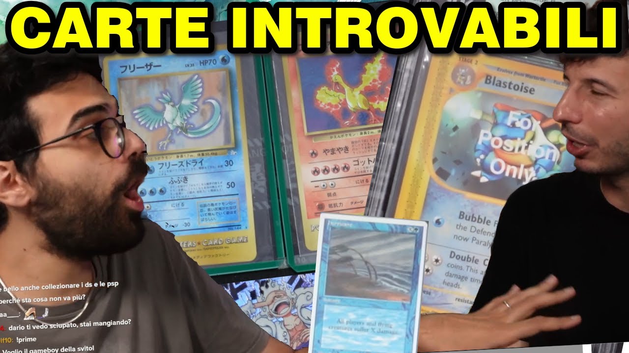 CARTE POKEMON, MAGIC e ONE PIECE dal VIAGGIO in GIAPPONE di ETTORE ospite in MARATONA - Dario Moccia