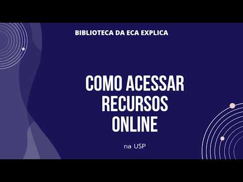 Recursos online na USP: como acessar