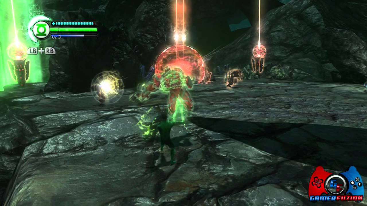 Green Lantern: Rise of the Manhunters Video Game 2011