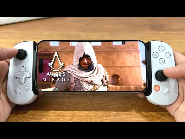 Assassin Creed Mirage iPhone 15 Pro Max - Gameplay / Graphic Settings / Controls class=