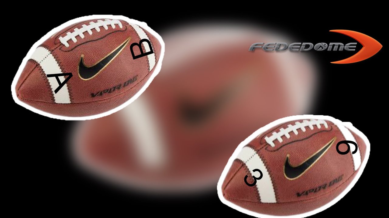 Como cachar mejor el balón de fútbol americano