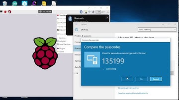 Pair and send/receive file via Bluetooth between Raspberry Pi and Windows