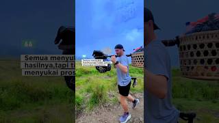 Porter infor Dari Jerman #rinjani #gunungindonesia #mountains #hiking #gunung #adventure #camping