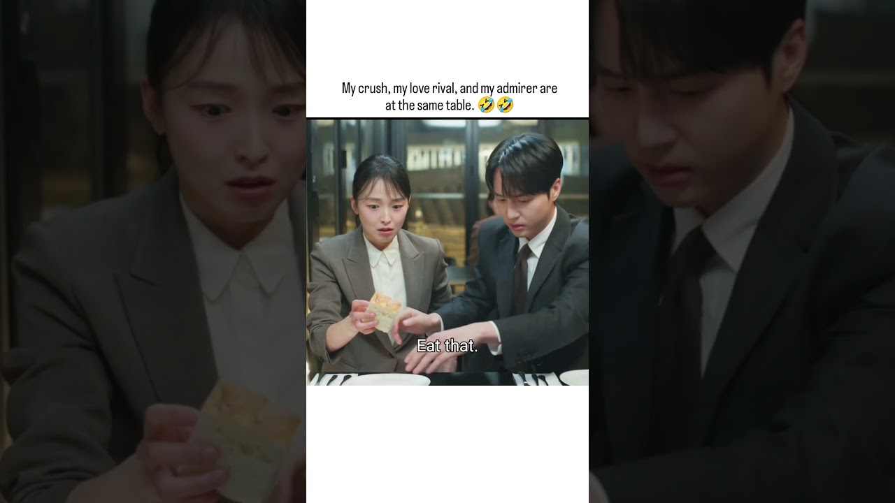 His crush reaction 🤣😂🤣 #love  #kdrama #new #funny