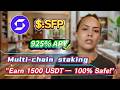 Mining Made Simple! Achieve 925.07% Annual Yield with SFP Staking