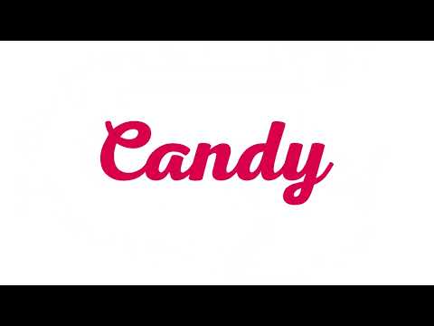 Candy Signature Logo Animation | Adobe After Effects | Bishwajit Debnath
