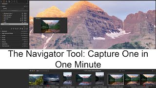 Famous The Navigator Tool: Capture One in One Minute Net Worth