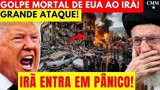 3 MIN ATRÁS: IMAGENS VAZADAS DO MOSSAD MOSTRAM ATAQUE DOS EUA E ISRAEL AO IRÃ, BASE BAHREIN ATINGIDA