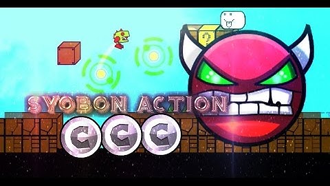 Geometry Dash Demon #7 - Syobon Action [3 Coins] (By SweetDude)