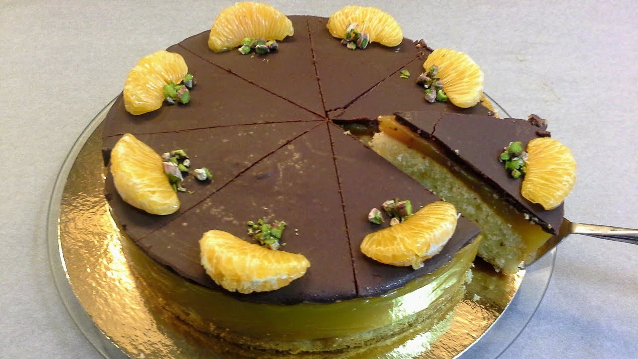 تارت البرتقال العجيبة لديدة ومنعشة بدون فلان أو جيلاتين والعبار بالملعقة🍊Tarte à l'orange