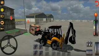 Excavator Loader Realistic Simulation - Android Game Gameplay screenshot 2